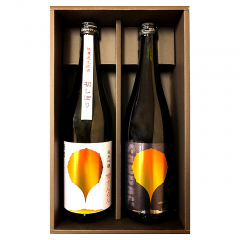 慶 (よろこび)セット 初しぼり雪さんらんと燦爛山廃純米酒のセット　クール便